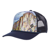 Flat Bill Trucker Hat