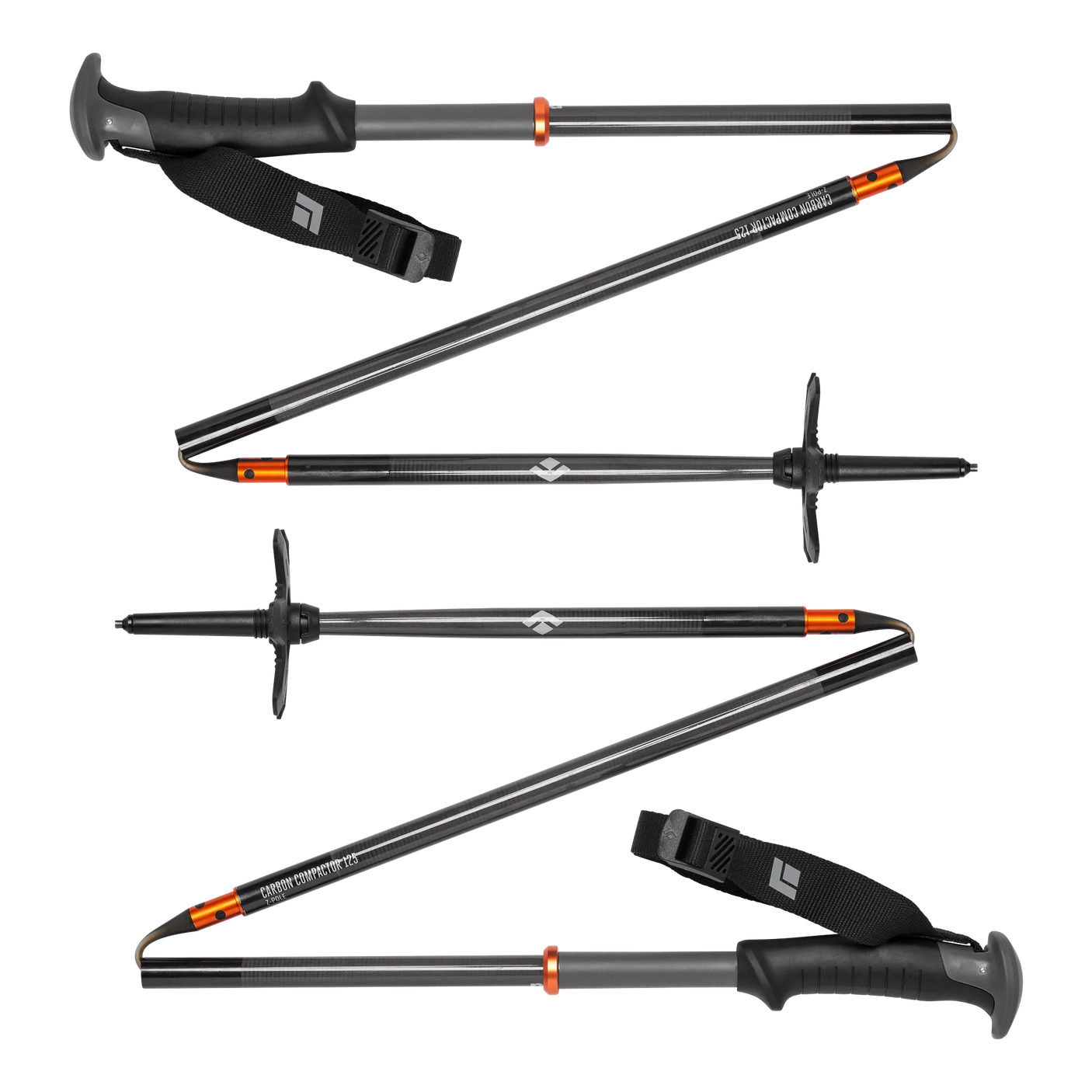 Carbon Compactor Ski Poles